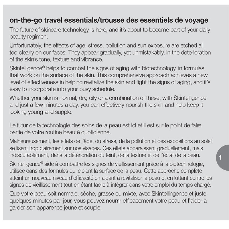 Skintelligence® Travel Kit