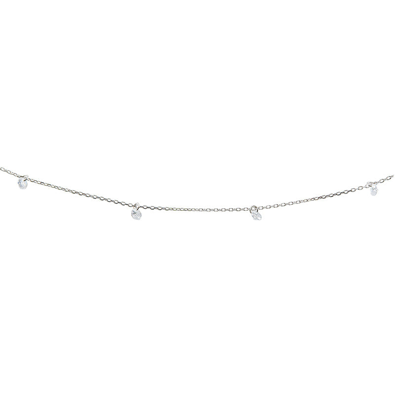 DESI - Pierced Round Cut Necklace