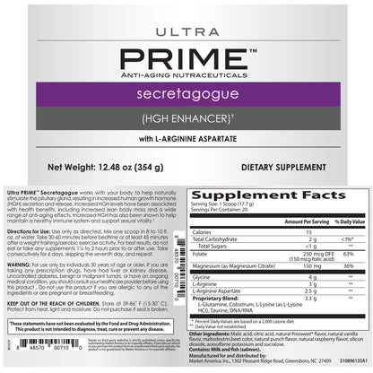 Prime™ Ultra Secretagogue - HGH Enhancer
