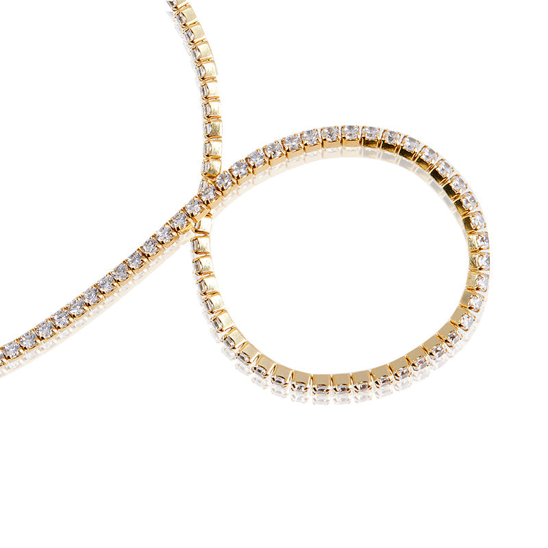 AYVA - Round Cut Tennis Choker