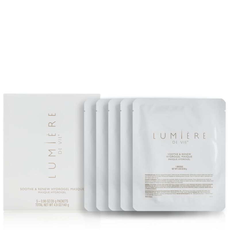 Lumière de Vie® Soothe & Renew Hydrogel Masque