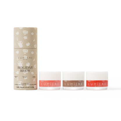Lumière de Vie® Holiday Brew Lip Mask Set