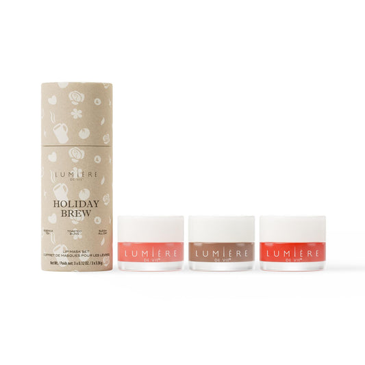 Lumière de Vie® Holiday Brew Lip Mask Set