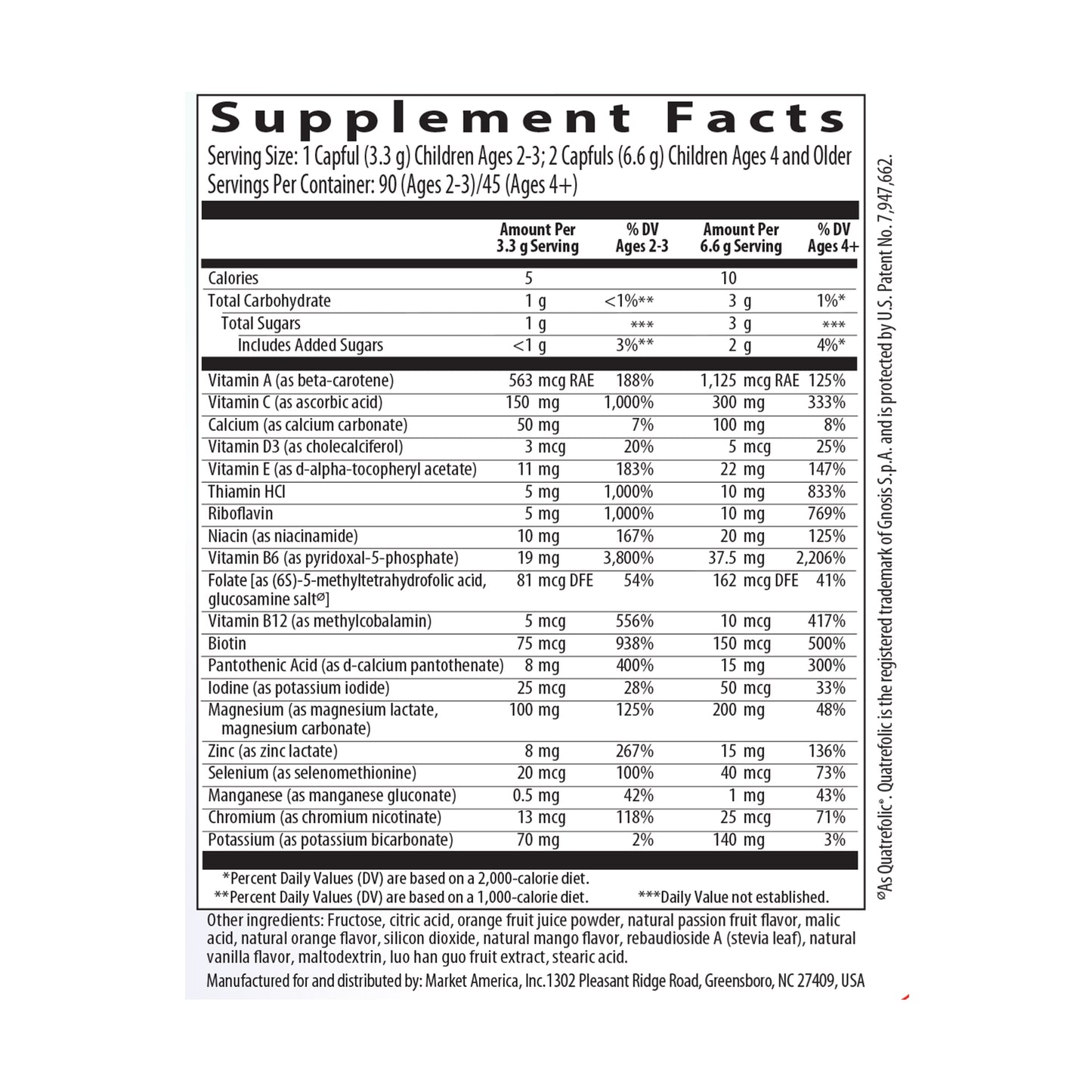 DNA Miracles Isotonix® Multivitamin Plus