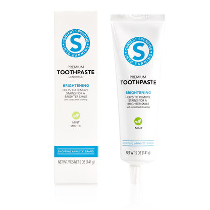 Shopping Annuity® Brand Premium Toothpaste