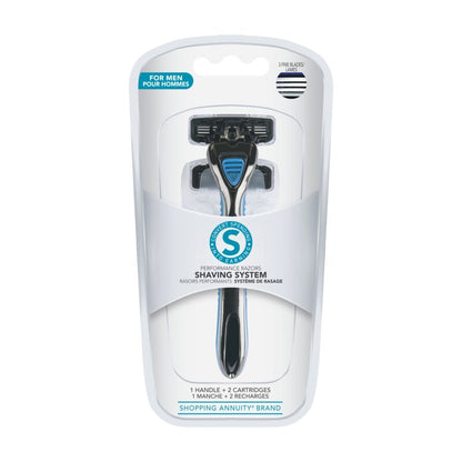 Shopping Annuity® Brand Performance Razors Shaving System for Men