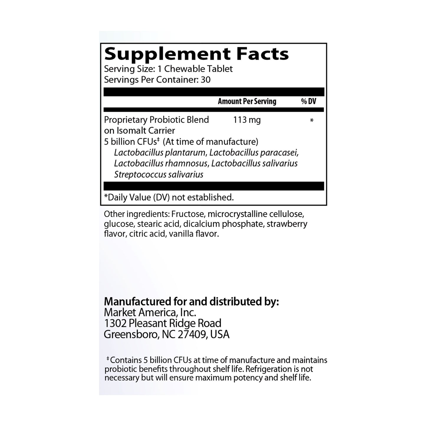 DNA Miracles® Chewable Probiotics