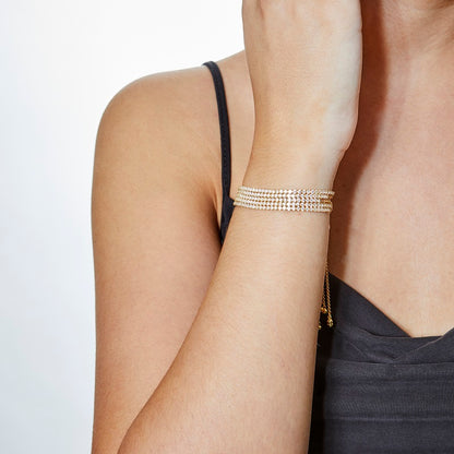 BRIA - Round Cut Tennis Bracelet