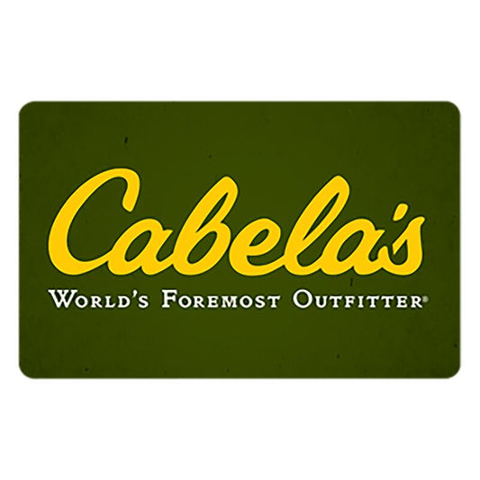 Cabela's eGift Card (Email Delivery)