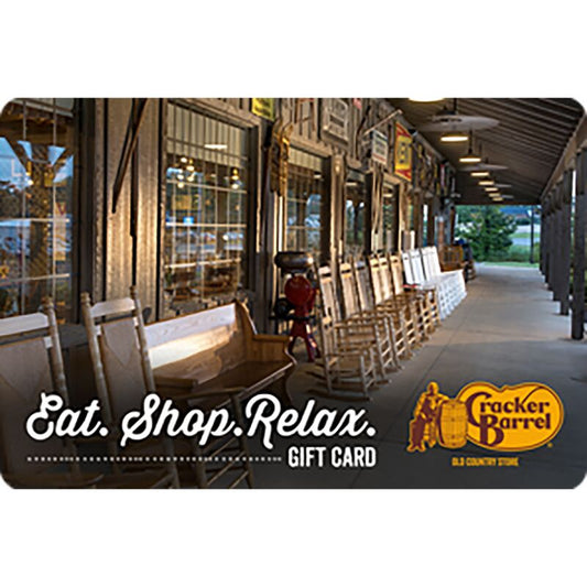 Cracker Barrel  eGift Card (Email Delivery)
