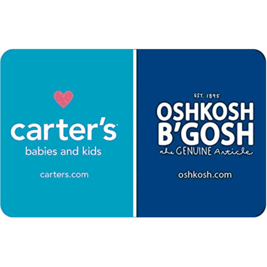 Carter's & OshKoshB'gosh  eGift Card (Email Delivery)