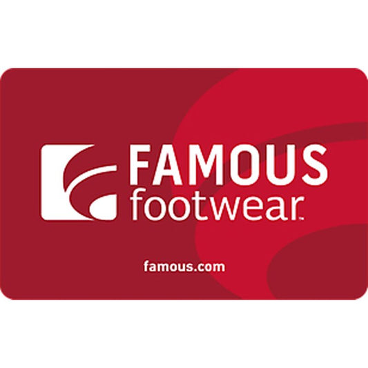 Famous Footwear eGift Card (Email Delivery)