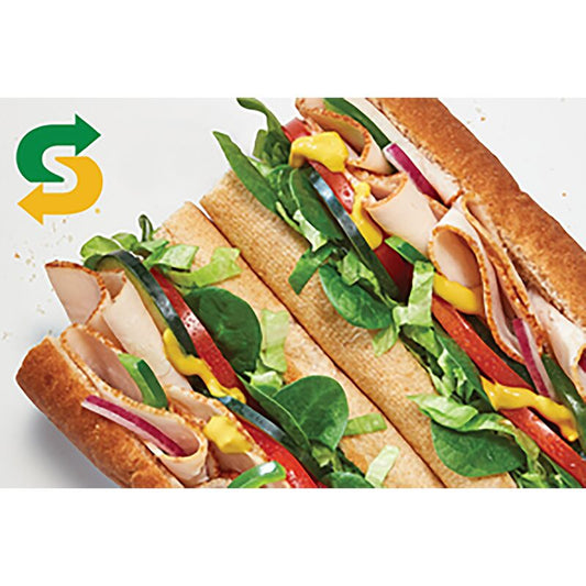 Subway eGift Card (Email Delivery)