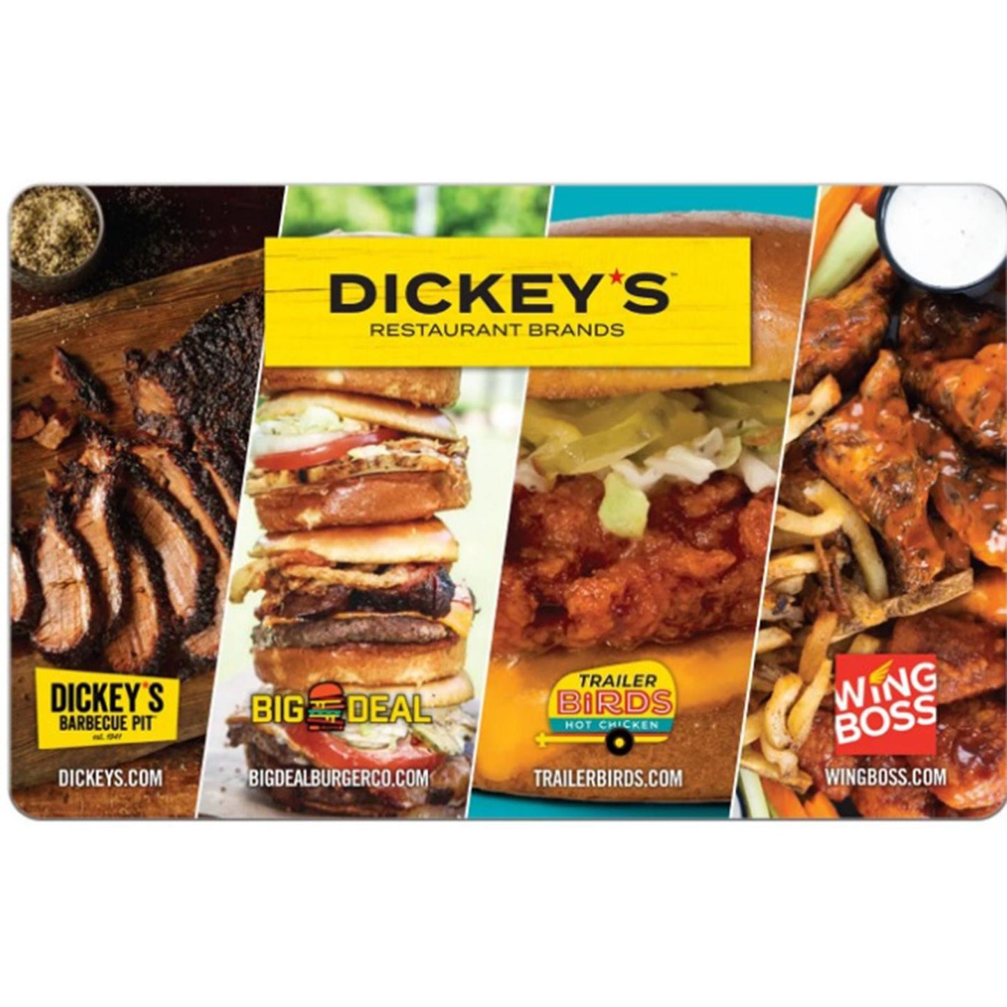 Dickey's Restaurant eGift Card (Email Delivery)