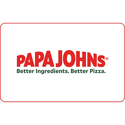Papa John's eGift Card (Email Delivery)