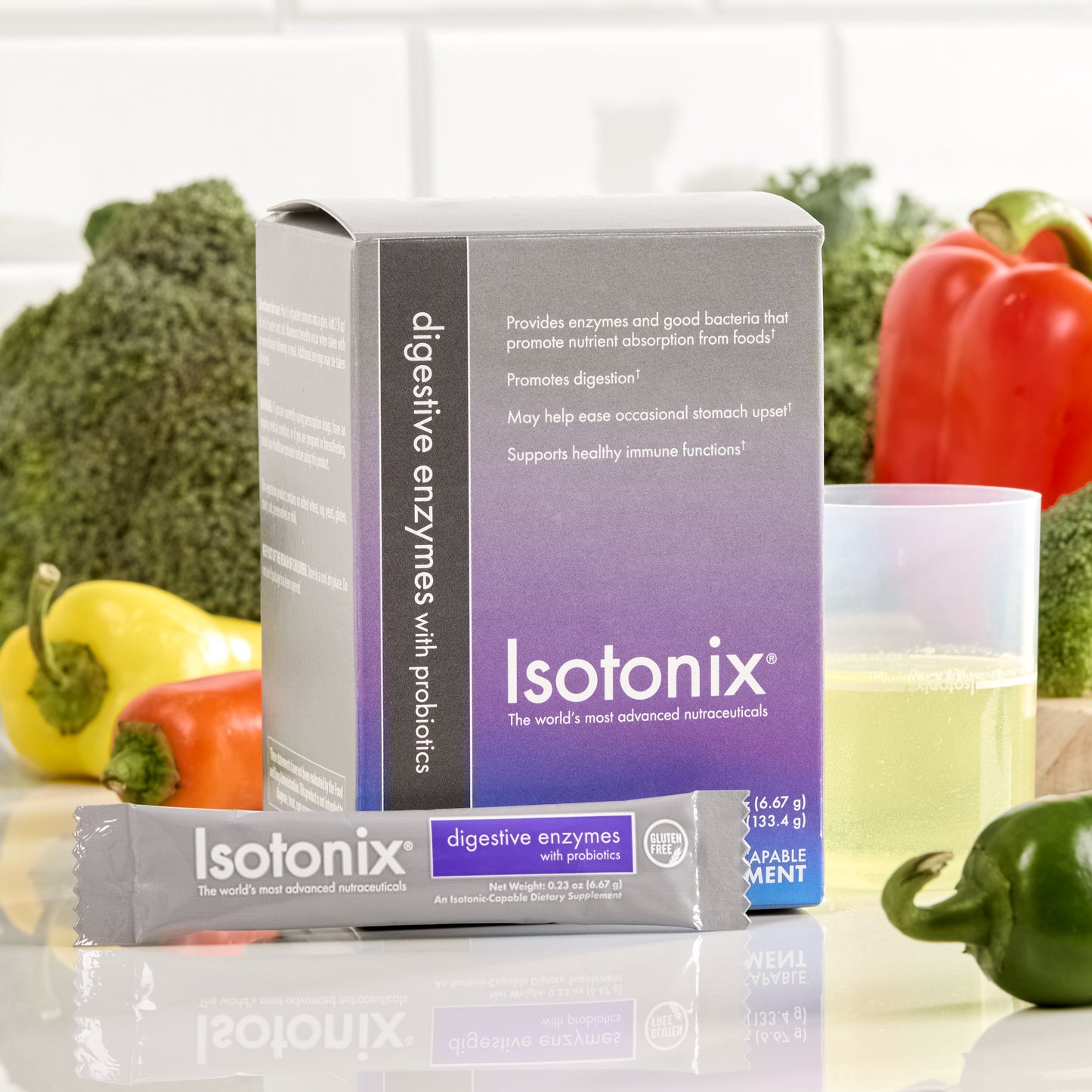 Isotonix® Digestive Enzymes with Probiotics (Packets)