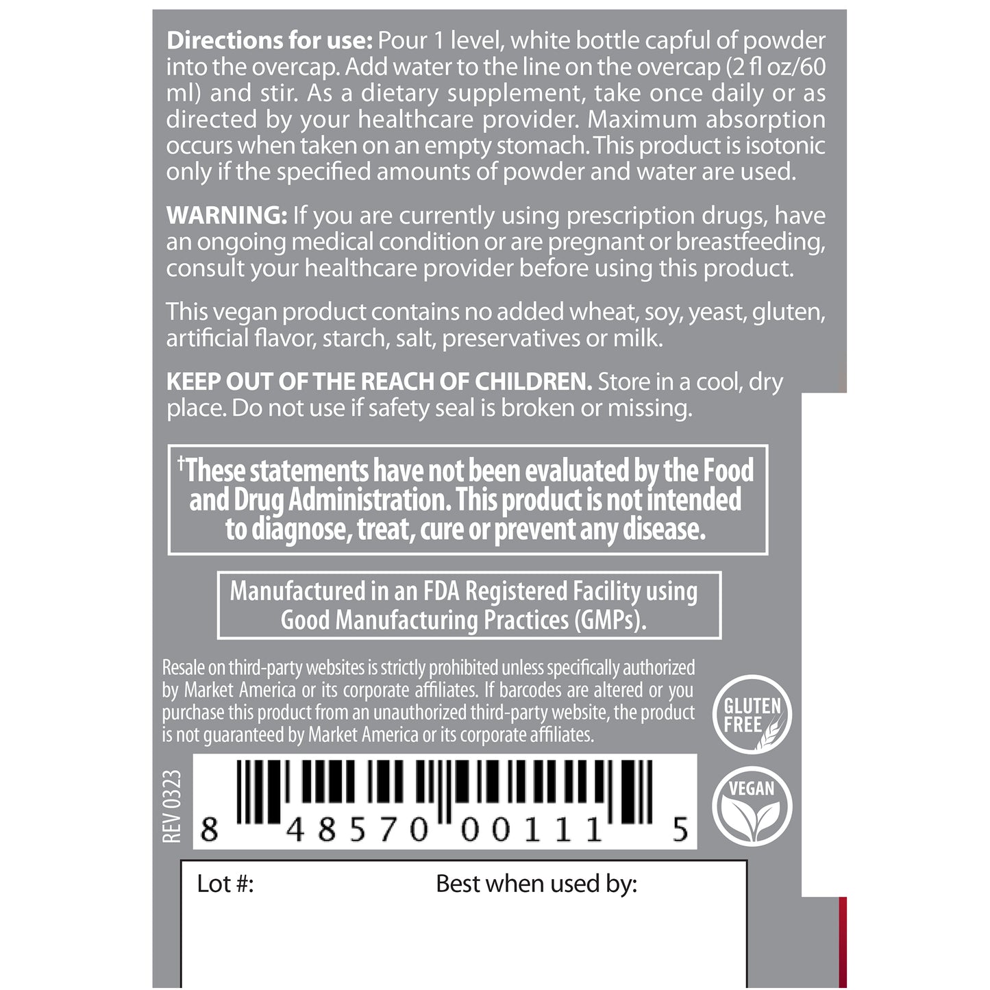 Isotonix® Activated B Complex