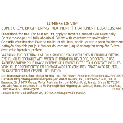 Lumière de Vie® Super Crème