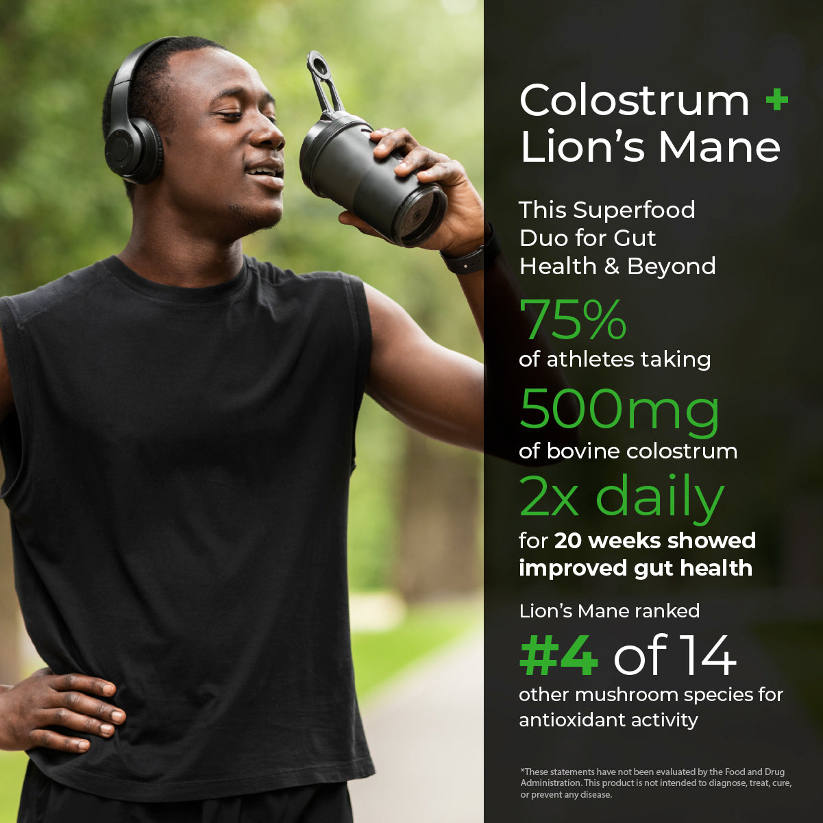 Prime™牛初乳粉（含猴頭菇）