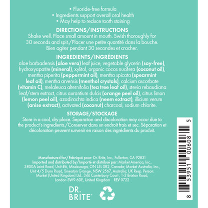 Dr. Brite® Natural Brightening Mouthwash