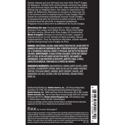 Fixx™ Argan Oil Shampoo