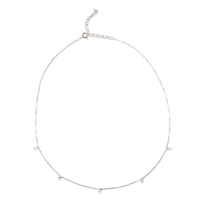 DESI - Pierced Round Cut Necklace