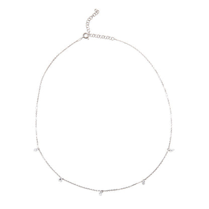 DESI - Pierced Round Cut Necklace