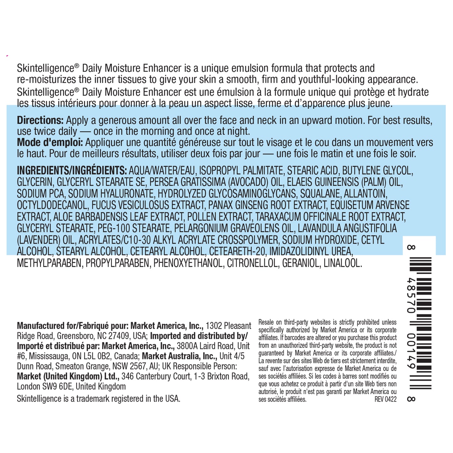 Skintelligence® Daily Moisture Enhancer