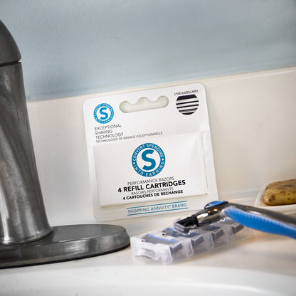 Shopping Annuity® Brand Performance Razors Refill Cartridges