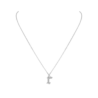 INITIAL – Gothic Letter Necklace