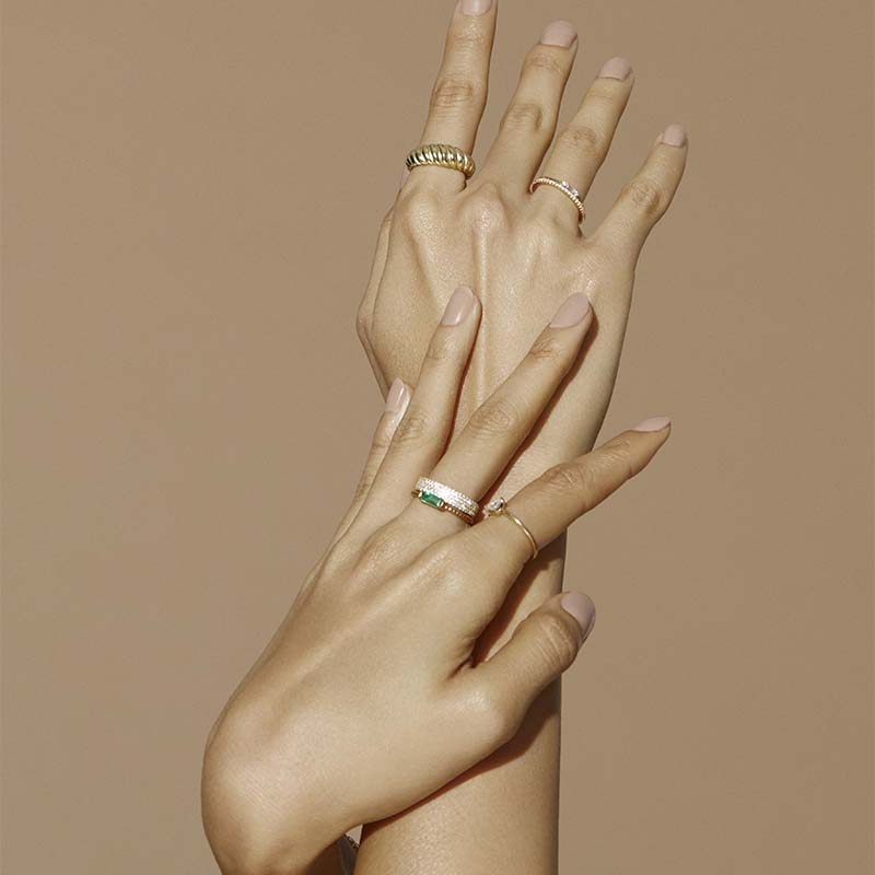 STELLA - Pave Band Ring