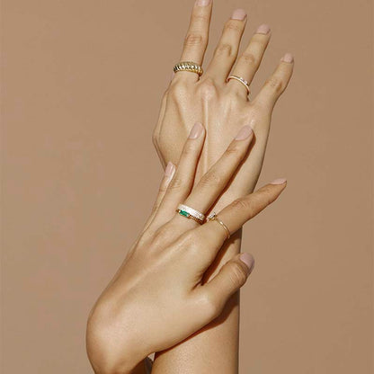 STELLA - Pave Band Ring