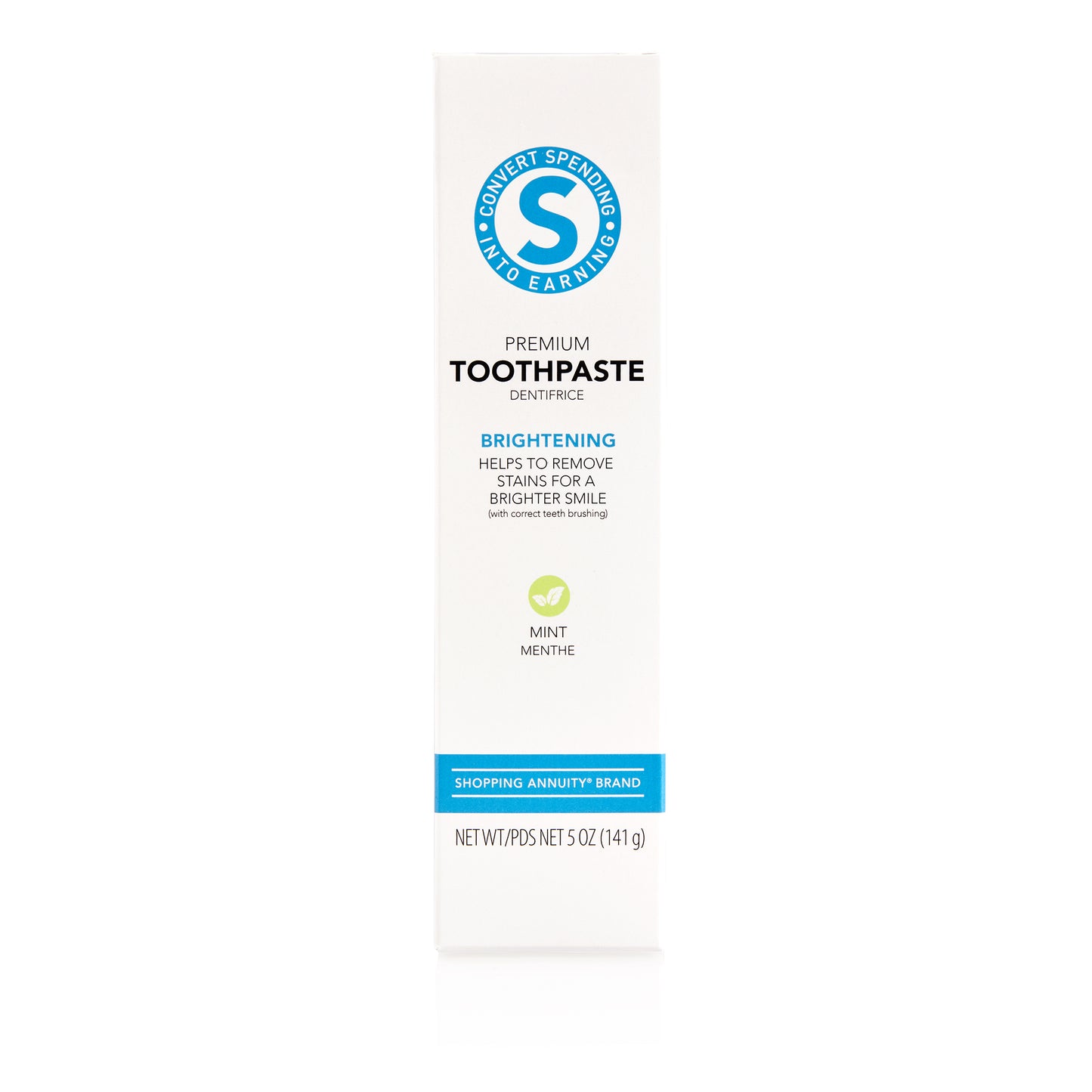 Shopping Annuity® Brand Premium Toothpaste