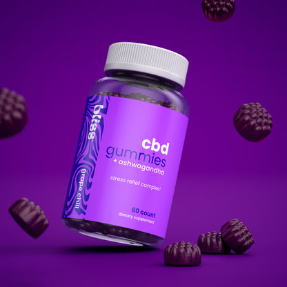 Bliss® CBD軟糖+南非醉茄