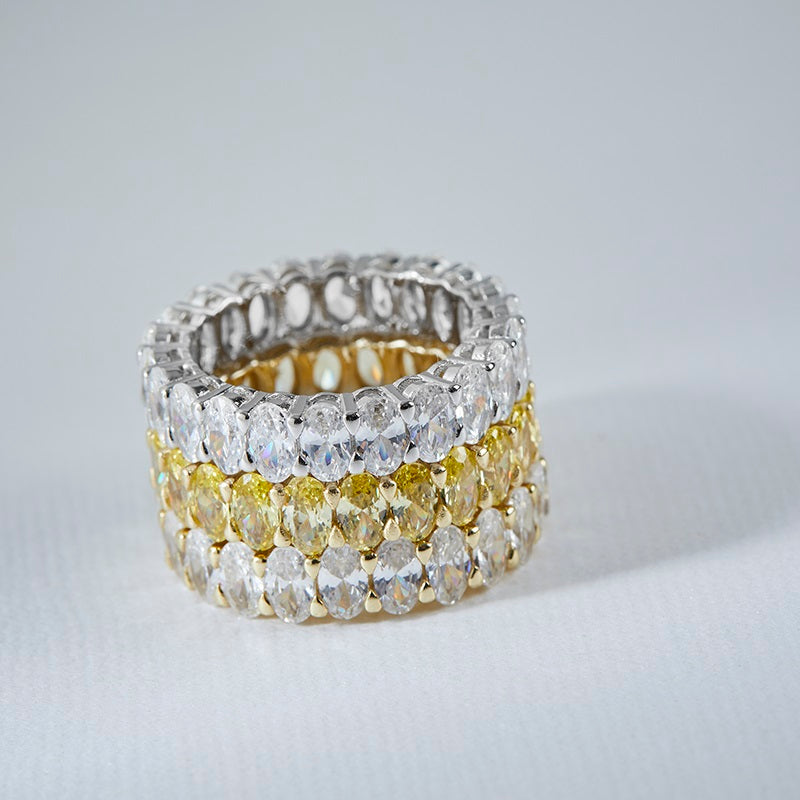KIMBERLY - Oval Cut Eternity Band (SPECIAL)