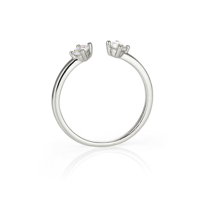 NICOLE - Double Solitaire Ring