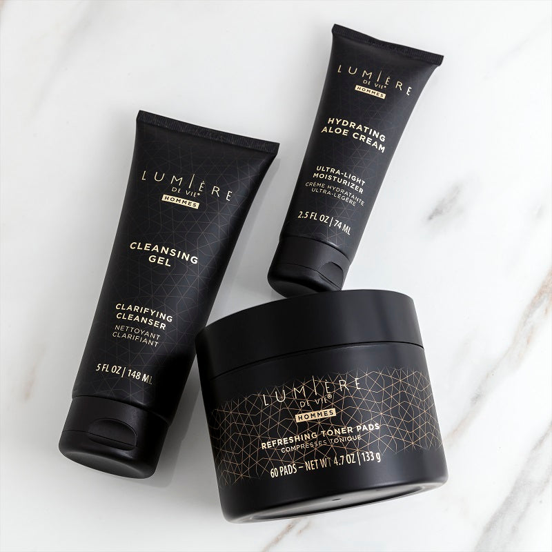 Lumière de Vie® Hommes Skincare Value Kit