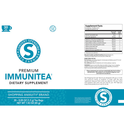 Shopping Annuity Brand Premium ImmuniTea