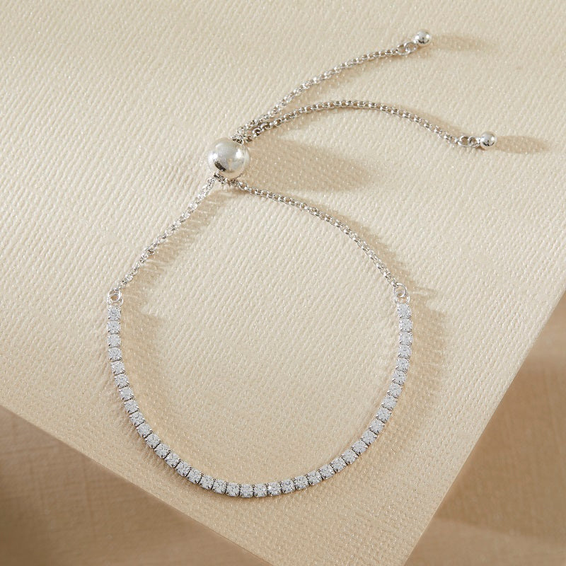 BRIA - Round Cut Tennis Bracelet