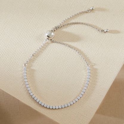 BRIA - Round Cut Tennis Bracelet