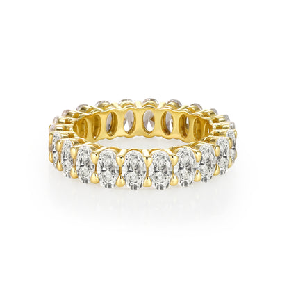 KIMBERLY - Oval Cut Eternity band