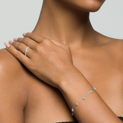 DESI - Pierced Round Cut Bracelet