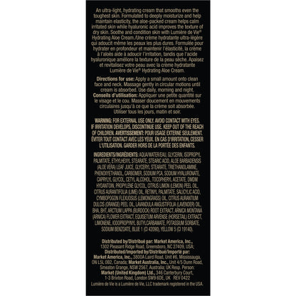 Lumière de Vie®男士清新保濕蘆薈霜