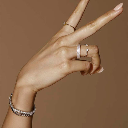 STELLA - Pave Band Ring