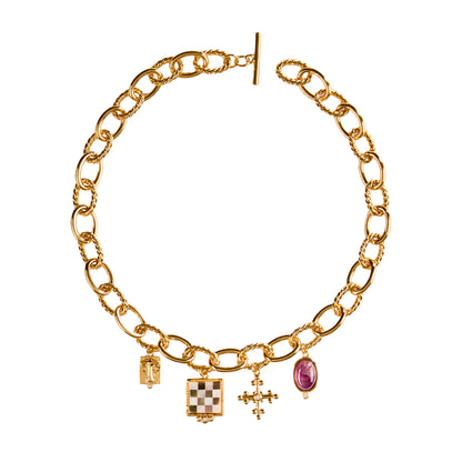 IVY – Chunky Charm Necklace