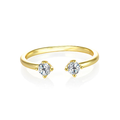 NICOLE - Double Solitaire Ring (SPECIAL)