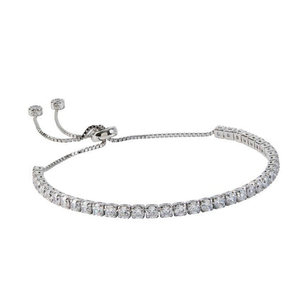 VIOLET - Round Cut Tennis Bracelet