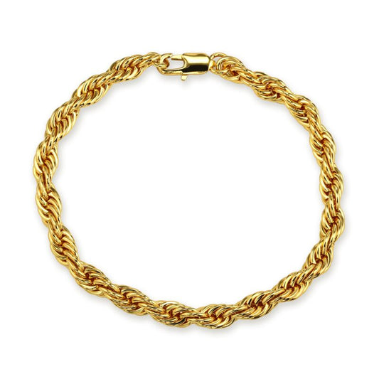 LEON - Extended 6 mm Rope Chain Bracelet