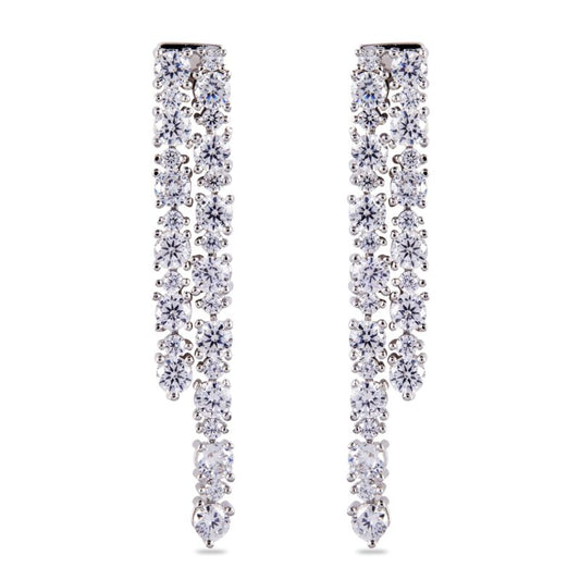 QUINN – Double Strand Earrings