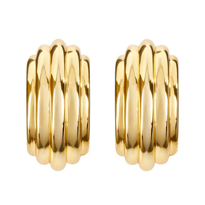 RAYE – Ribbed Earrings
